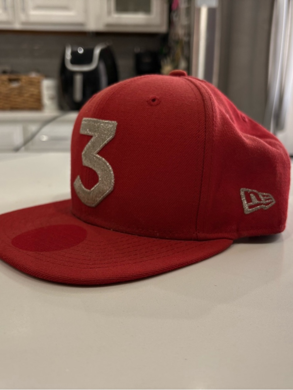 Chance the Rapper SnapBack with Silver '3' Patchwork - Picture 2 of 5